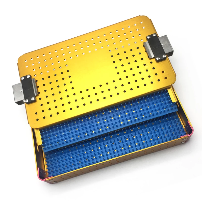 Импортный силикагель коробка для стерилизации алюминиевый сплав