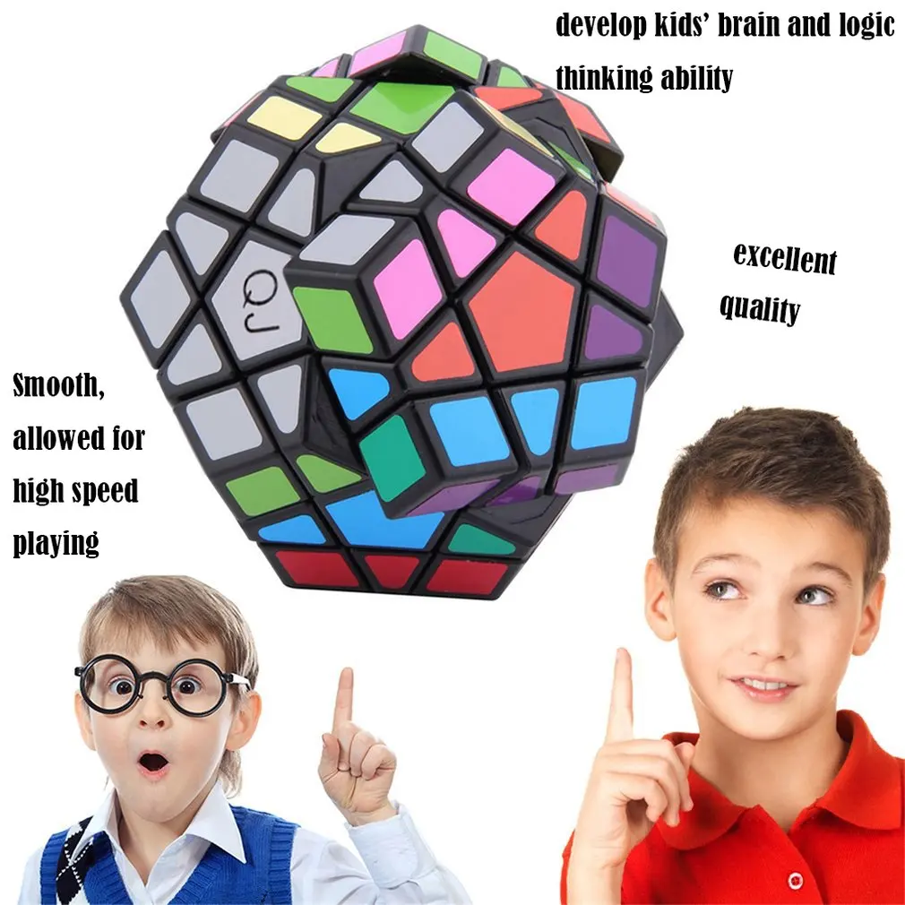 

HOT Special Toys 12-side Magic Cube Puzzle Speed Cubes Educational Toy Develop Brain And Logic Thinking Ability