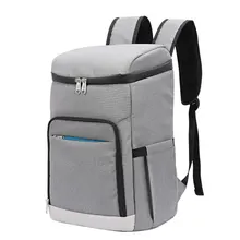 Insulated Cooler Backpack Leakproof Cooler Bag Oxford PEVA Material Convenient For Lunch Picnic Fishing Hiking Camping Beach