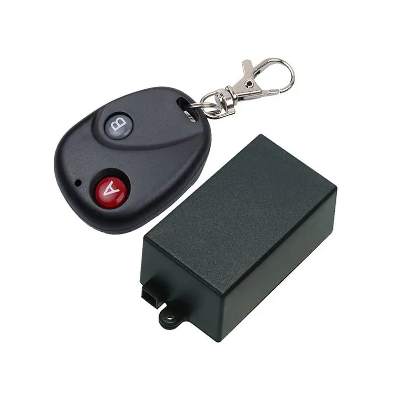 Беспроводной пульт дистанционного управления RF 433 МГц AC 220 В 2CH релейный модуль