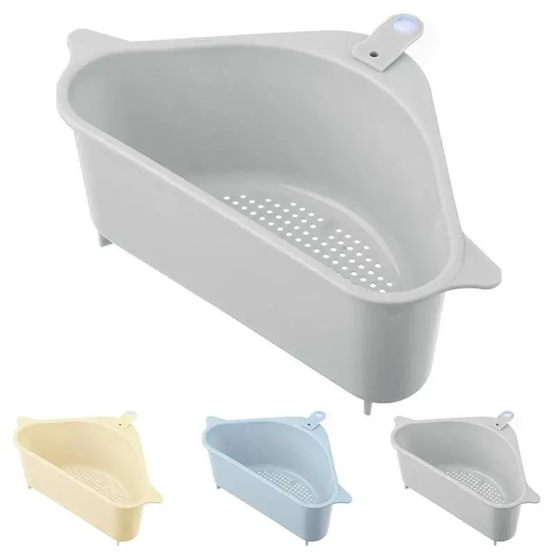 

Kitchen Sink Organizer Multifunctional Storage Rack Multi Purpose Washing Bowl Sponge Drain Rack Kitchen Creative Drain Basket