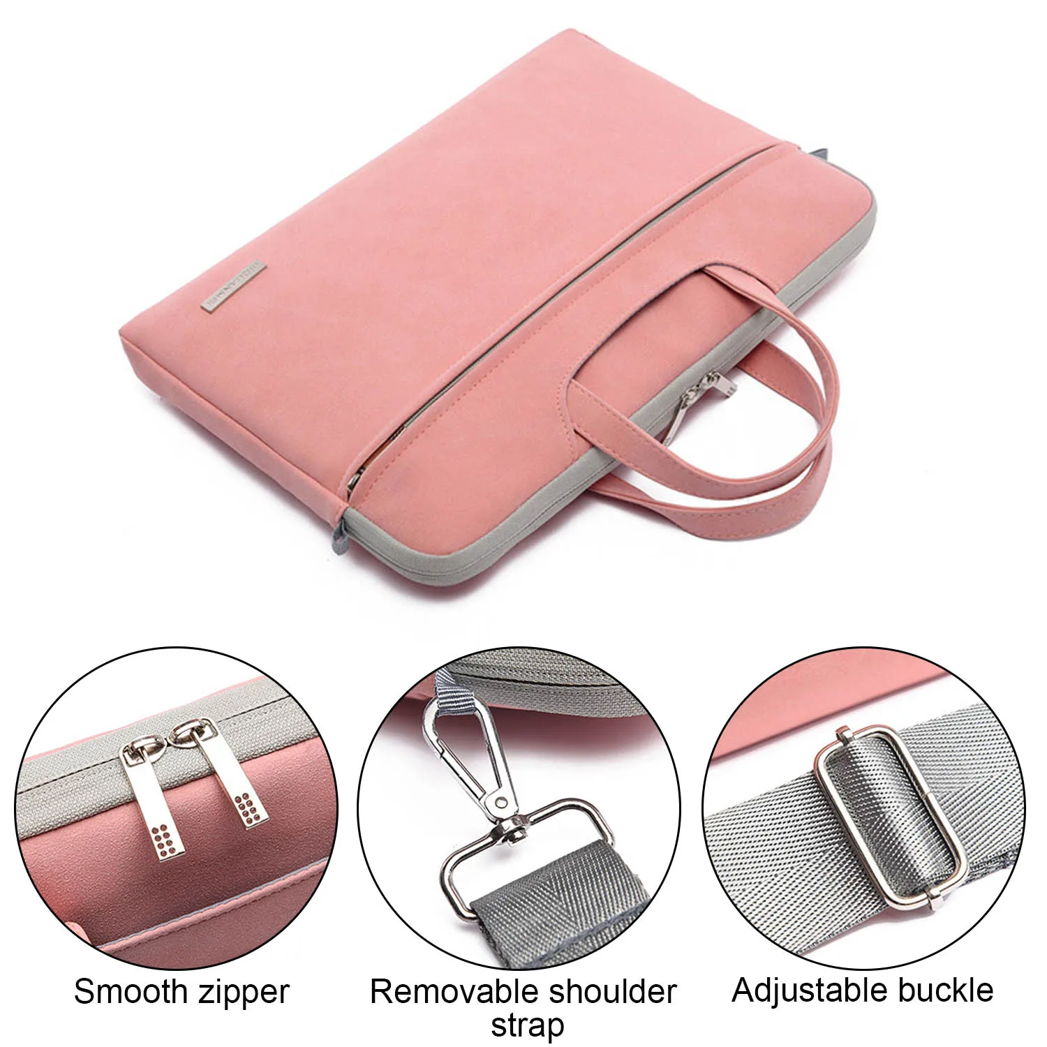 Besegad сумка для ноутбука Противоударная хранения сумка-тоут чехол с зарядным