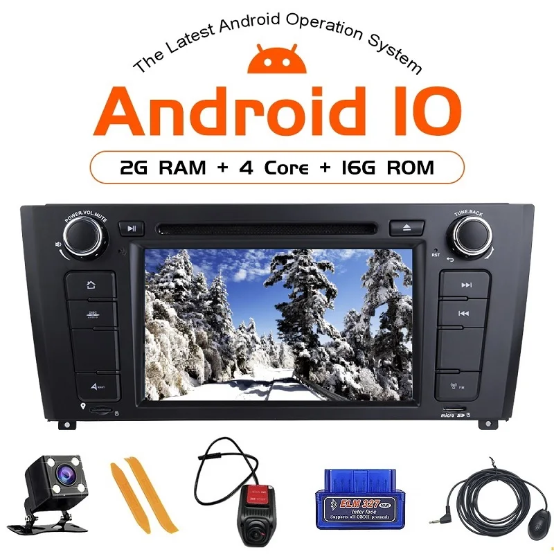 Автомагнитола 1Din автомобильный проигрыватель DVD для BMW E87 1 серия E88 E82 E81 I20