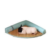 pet cat and kennel mat spring and summer small and medium sized pet mat removable and washable non stick hair breathable mat