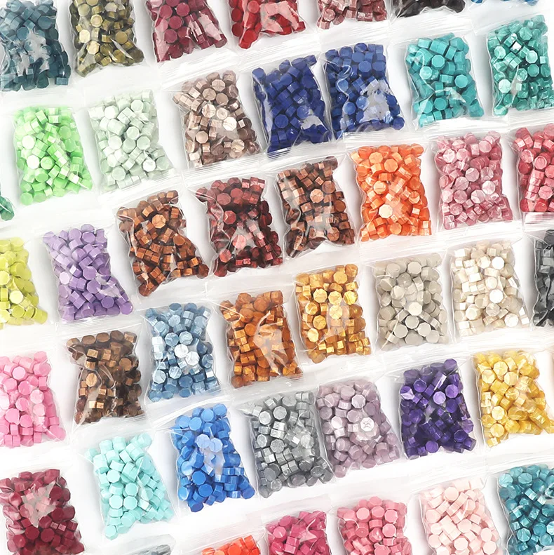 100 шт./лот винтажная восковая печать таблетки бусины для запечатывания восковой