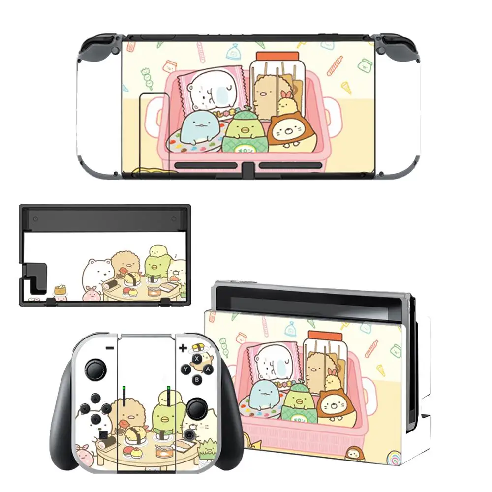 Наклейка Sumikko Gurashi Nintendo Switch наклейка s скины для консоли и контроллера Joy-Con |