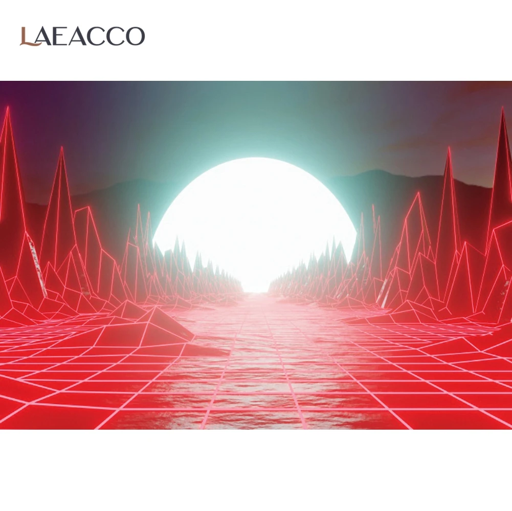 Laeacco абстрактный ночной закат вид фон для фотографии Темное Небо звезда сцена