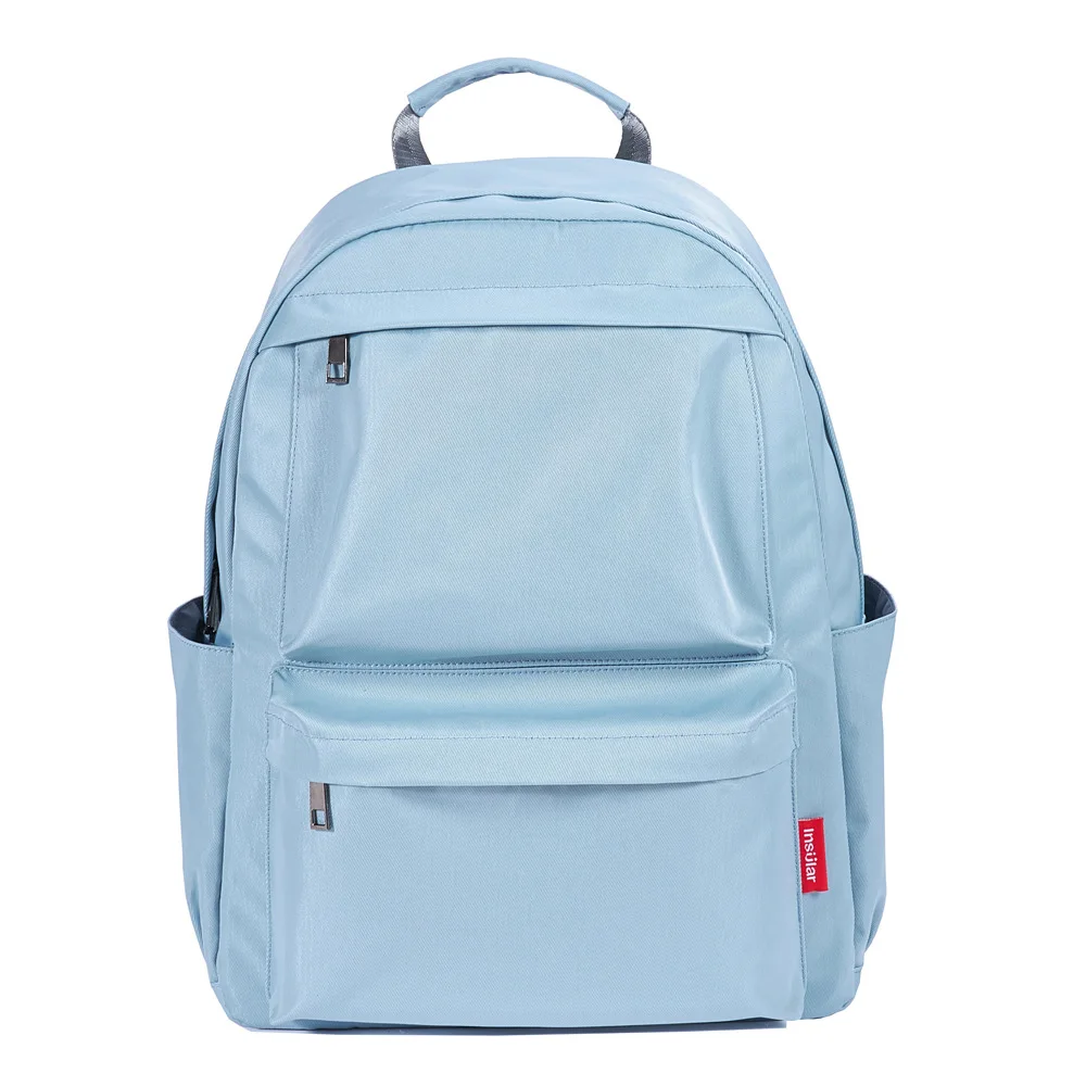 

Solid color multifunction large capacity waterproof nylon shoulder bag Mummy bag mother mother and child out shoulder bag
