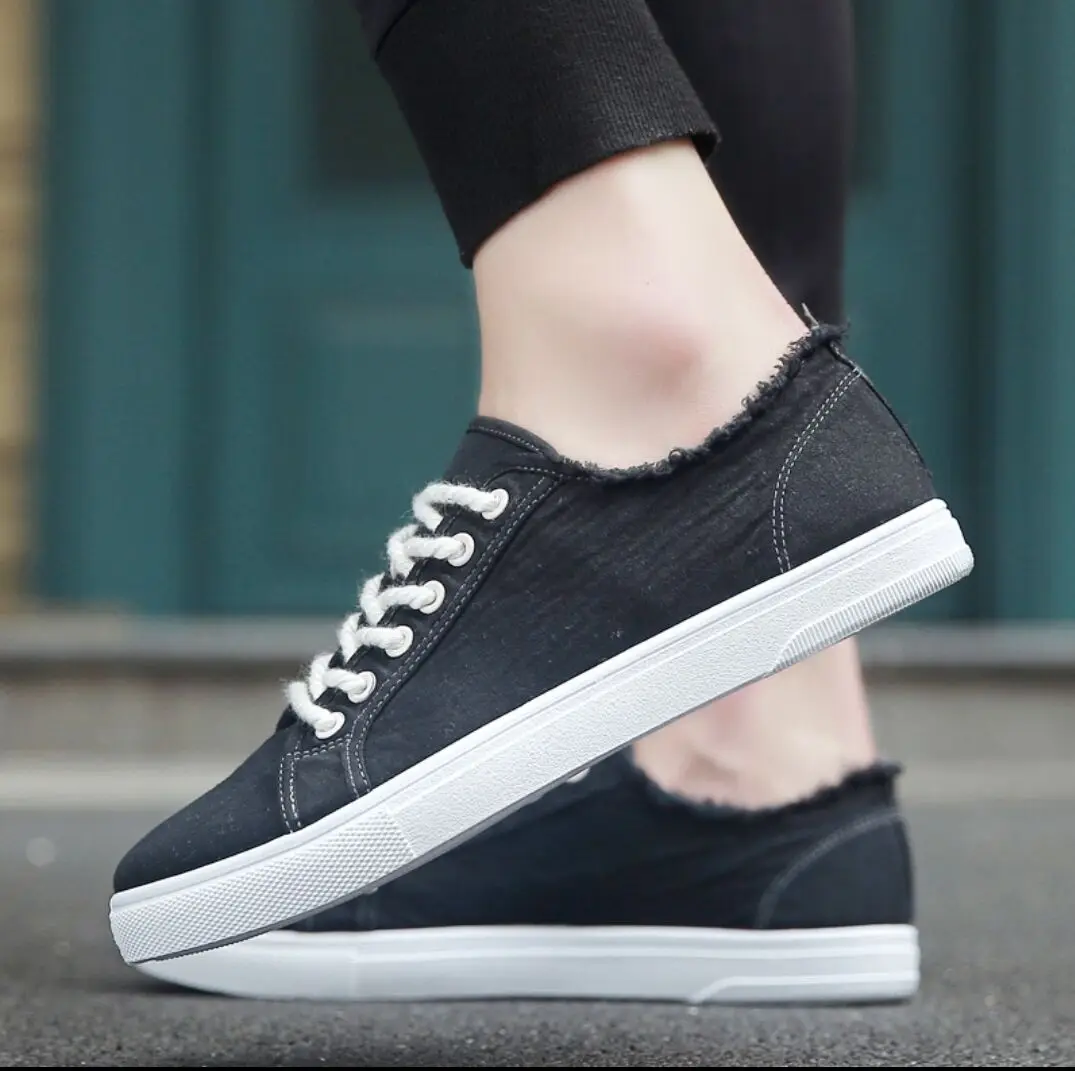 

Весенне-осенняя повседневная обувь черного и оранжевого цвета