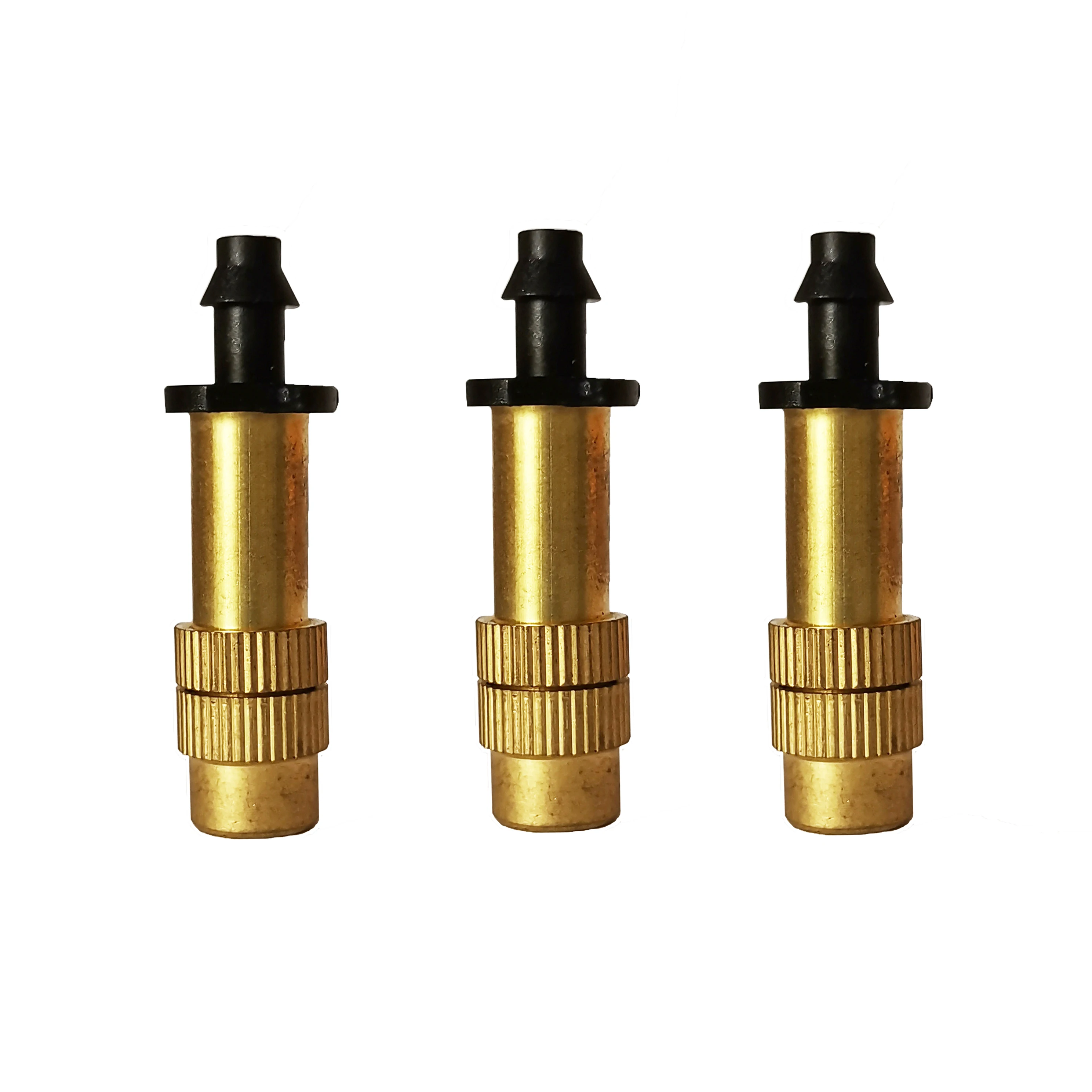 

50Pcs Adjustable Water Atomization Spray Nozzle Garden Greenhouse Agricultural Irrigation System Fog Sprayer Copper Sprinkler
