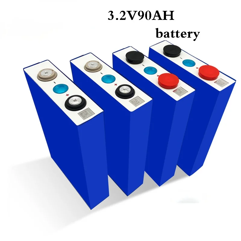 

16PCS/Lot 3.2v 90ah lifepo4 battery can form 12v battery lithium-iron 90000mah can make boat batteries, car battery