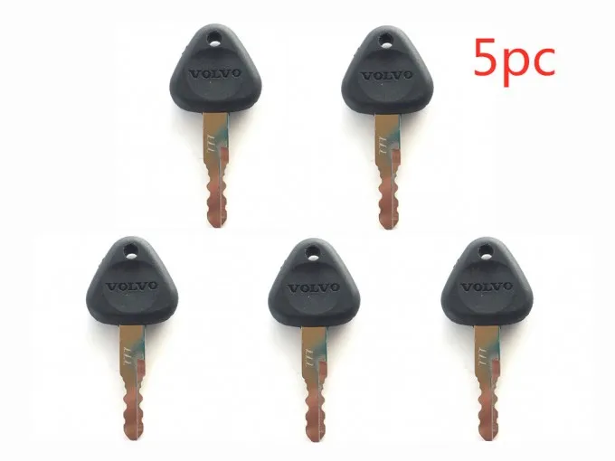 

50pc For Volvo Excavator Heavy Equipment Key 777 M3 #Q010 ZX 14529178 Free Shipping