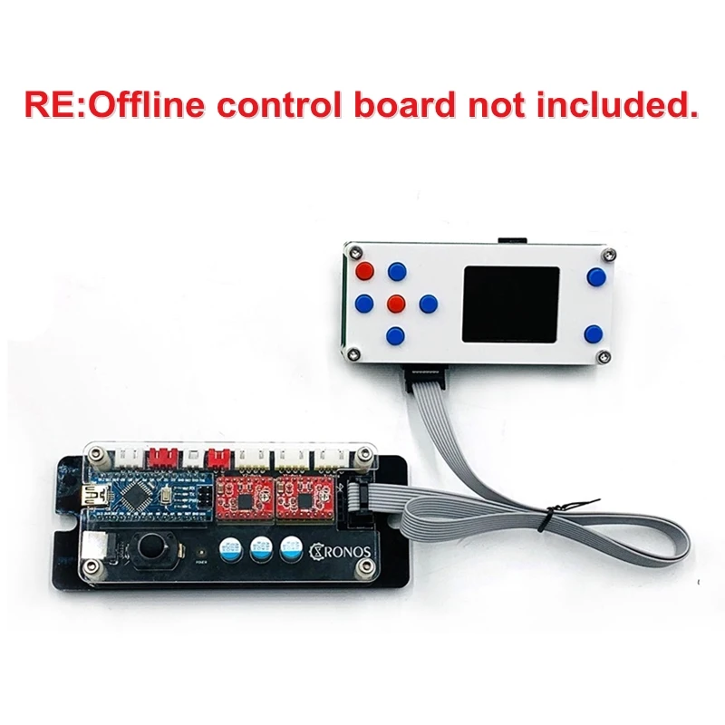

DIY GRBL 2 Axis Motherboard V1.0 for Desktop Drawing Laser Engraving Machine Plotter with USB Line Support External Bluetooth