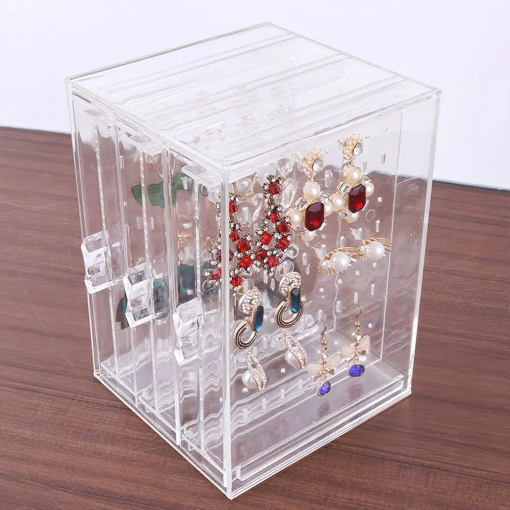 Прозрачные ювелирные изделия пластиковые ожерелья браслет вешалка для сережек