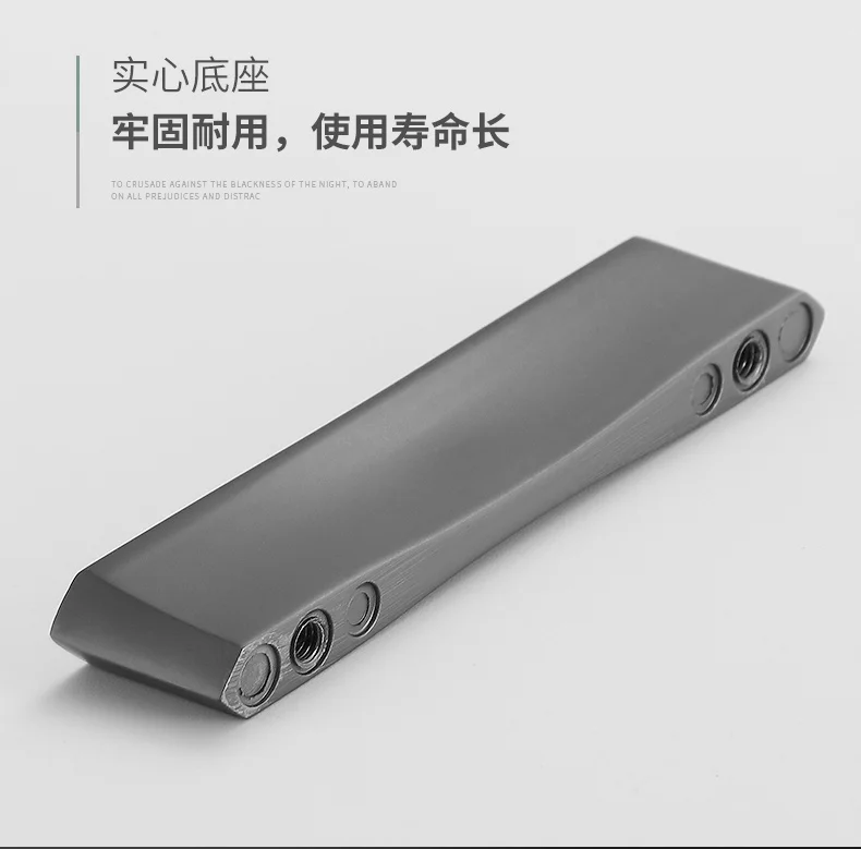 

Light luxury Nordic bright gold handle gray wardrobe cabinet door handle modern minimalist shoe cabinet drawer handle American