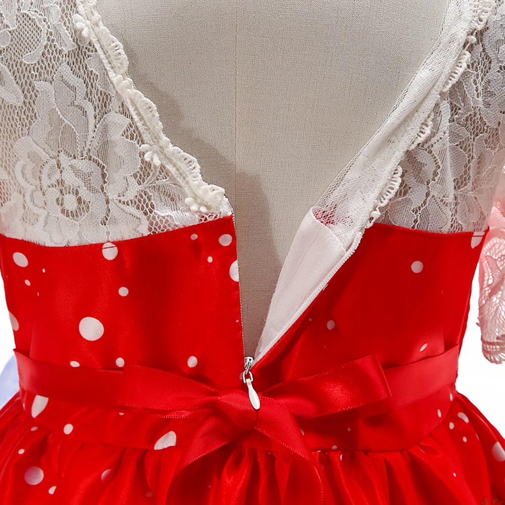 

Christmas Dresses for Girls Sleeveless Cartoon Dresses 2019 Toddler Girls Costume Kids Girls Vestido for Party Christmas Clothes