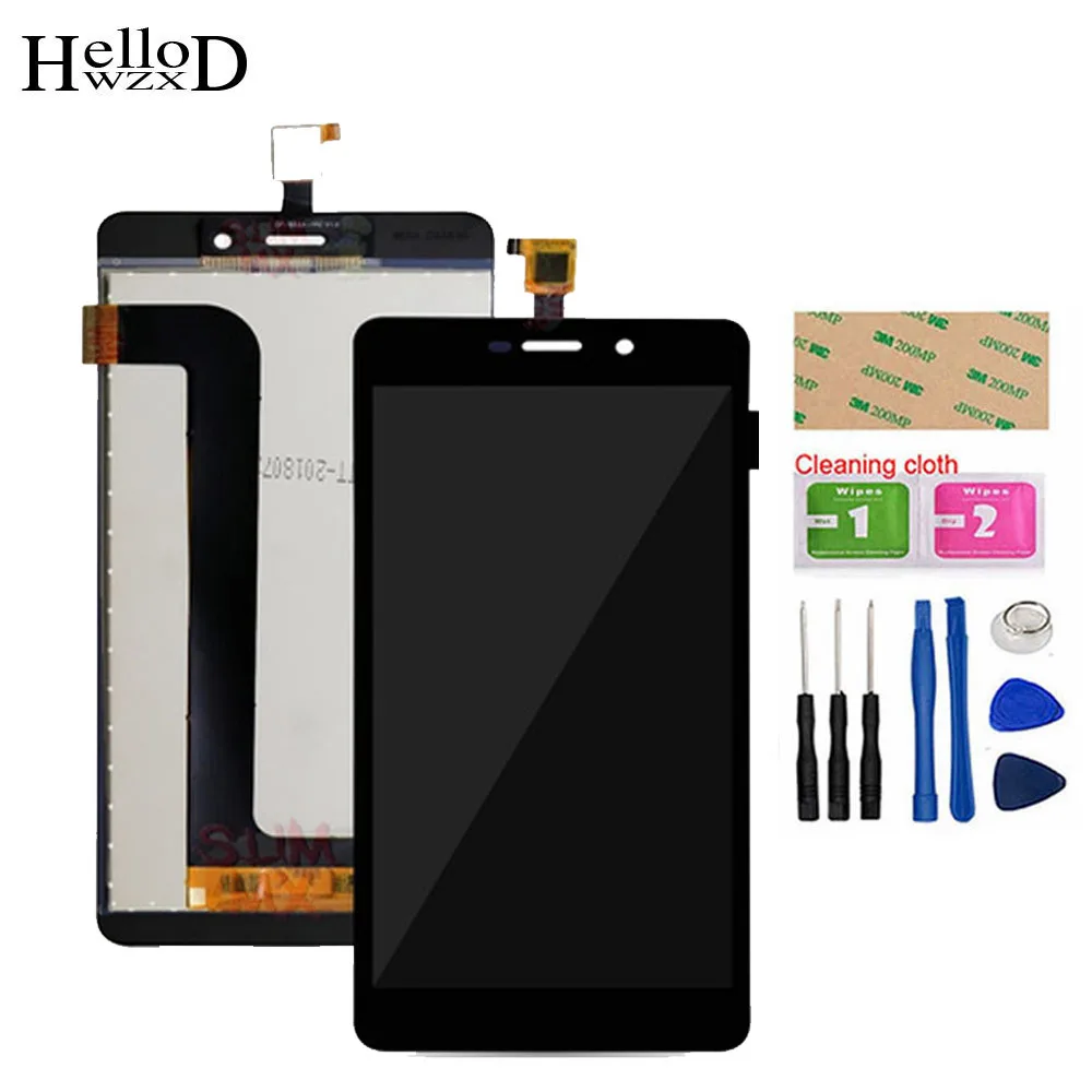 Pantalla LCD para tel&eacute;fono m&oacute;vil inteligente, montaje de digitalizador con pantalla t&aacute;ctil, herramientas de repuesto, para blulife XL, l030l, l050l, l050u, l0050uu, l0051uu-0