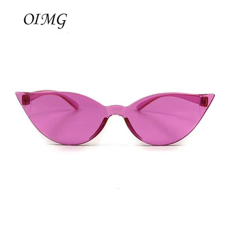 

Sunglasses Women Vintage Fashion Small Rectangular Frame Black Pink Cat Eye Sun Glasses Female Retro Skinny Shades