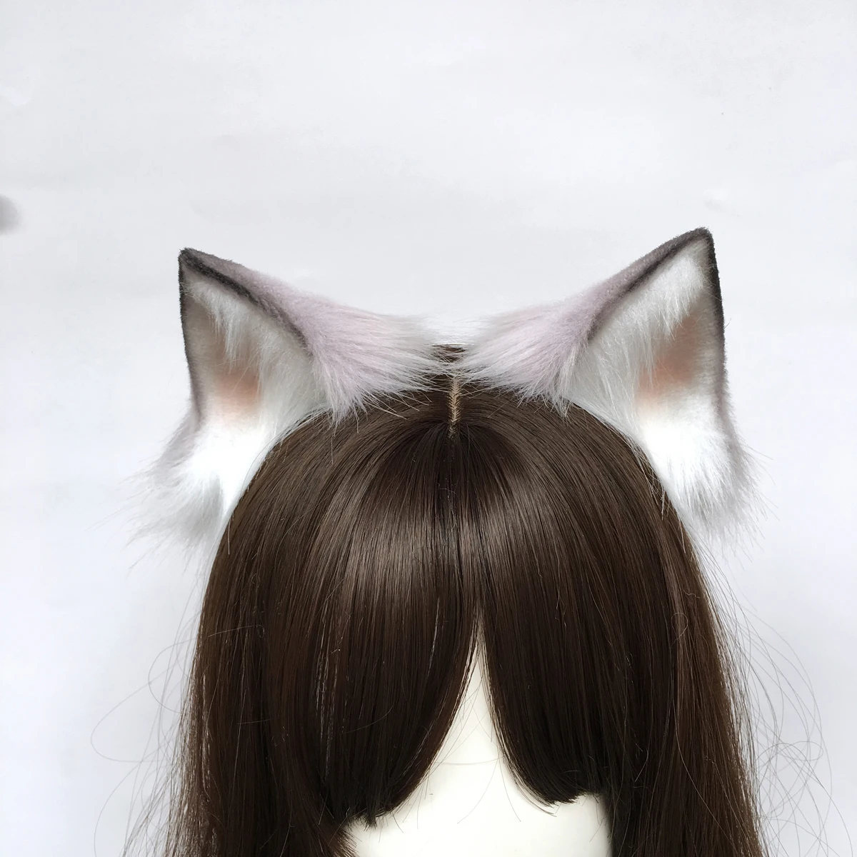 Nieuwe Fold Stijl Kat Oren Haar Hoepel Zwart Roze Grijs Rood Kleur Hoofddeksels Hand Gemaakte Werk Voor Cosplay Party Kostuum accessoires Nieuwe Fold Stijl Kat Oren Haar Hoepel Zwart Roze Grijs Rood Kleur Hoofddeksels Hand Gemaakte Werk Voor Cosplay Party Kostuum accessoires