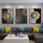 Атмосферная Роскошная декоративная абстрактная картина для крыльца, ежегодные кольца, вертикальный коридор, картина маслом, Фреска для гостиной
