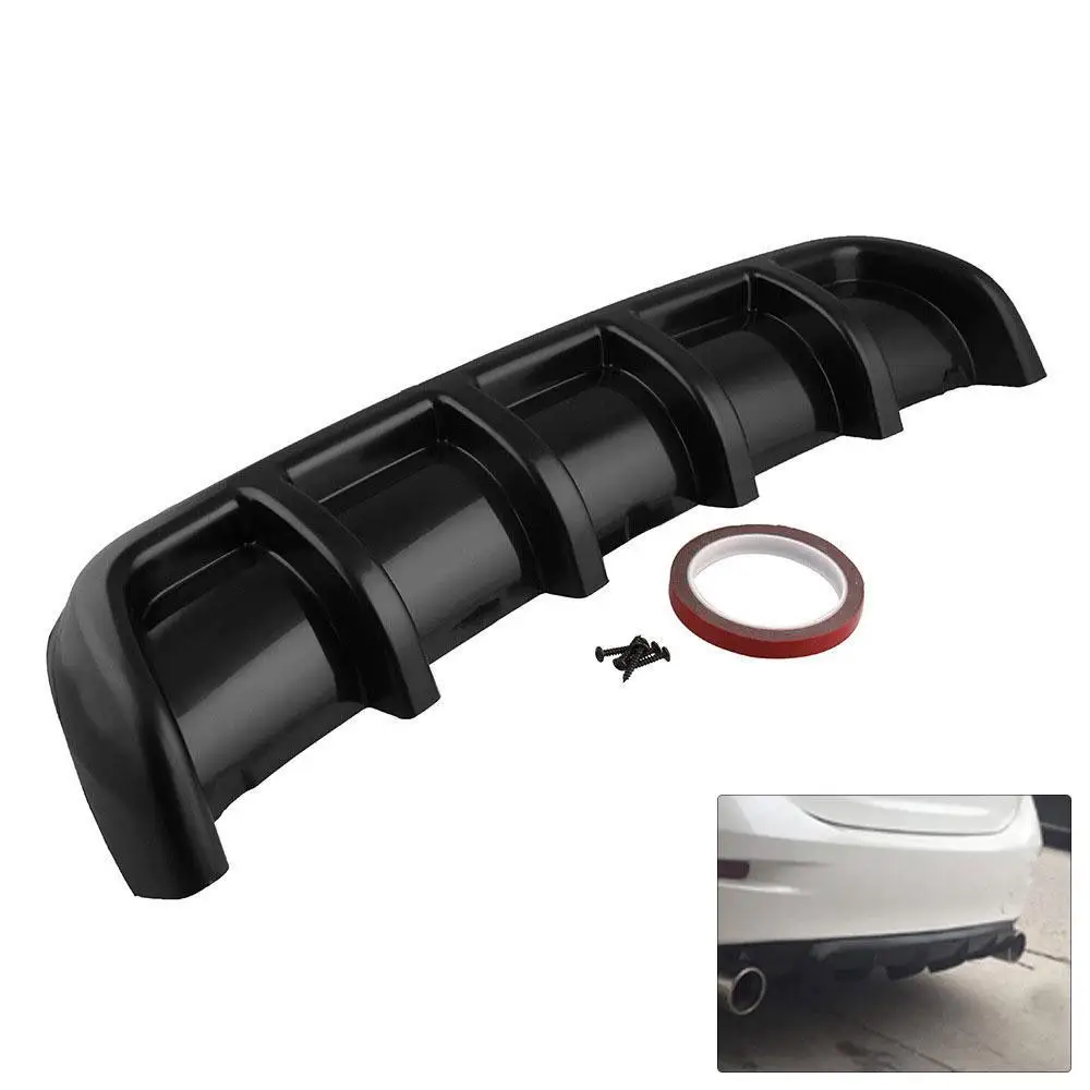 Universal Car Kit Rear Bumper Cover Trim Shark Fin Spoiler Lip Diffuser Accessories | Автомобили и мотоциклы