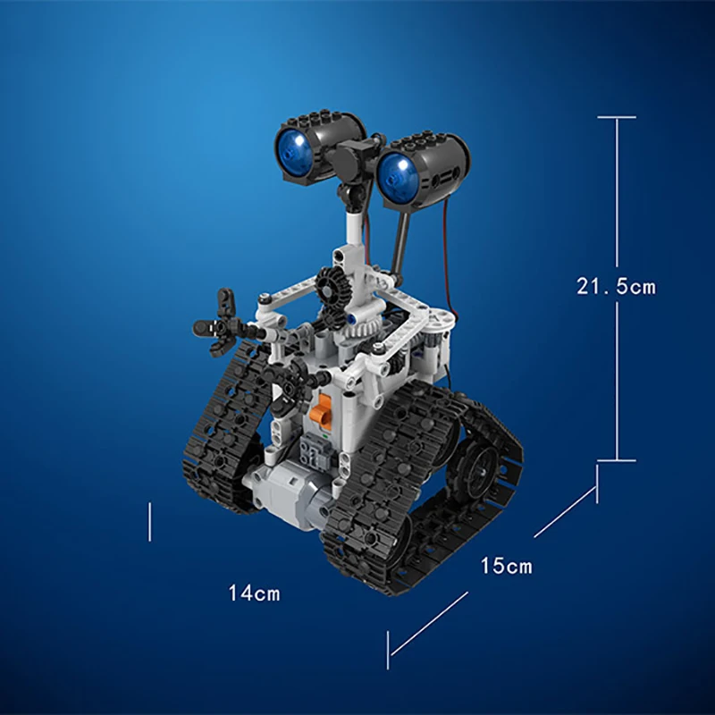 

408PCS City Creative RC Robot Electric Building Blocks Technic Remote Control Intelligent Robot Bricks Toys for Child Gift