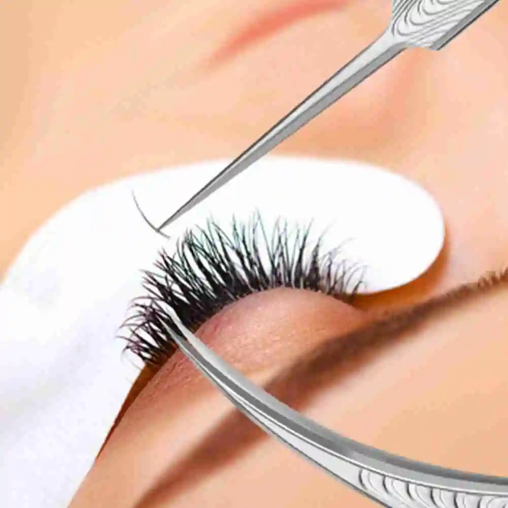 

Original Eyelashes Tweezers New Style Ultra Fine Tip Improve for 3D 6D Lashes Extensions Tweezers Wholesale