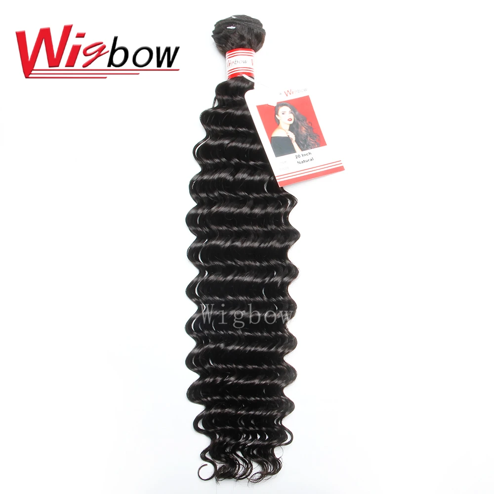 

Wigbow OneCut волосы глубокая волна 8-28 30 дюймов Пряди бразильские волосы remy 100% человеческие волосы ткет 1 пряди remy волосы для наращивания