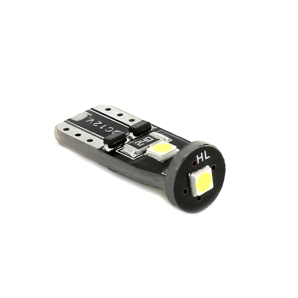 1 шт. супер яркий Canbus Светильник лампы T10 3030 3 SMD W5W W10W Белый Автомобильный