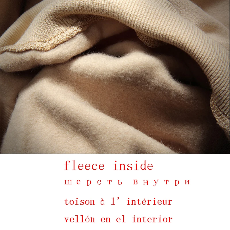 

LEGIBLE 2021 Autumn Woman's Hoodies Oversize Female Loose Cotton Solid Thicken Warm Women Sweatshirts Lady Fashion