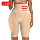CXZD тренажер с высокой талией, формирователь тела, искусственная задница, подтяжка ягодиц, подтяжка бедер, удлинитель бедра, триммер, нижнее белье, формирующее белье