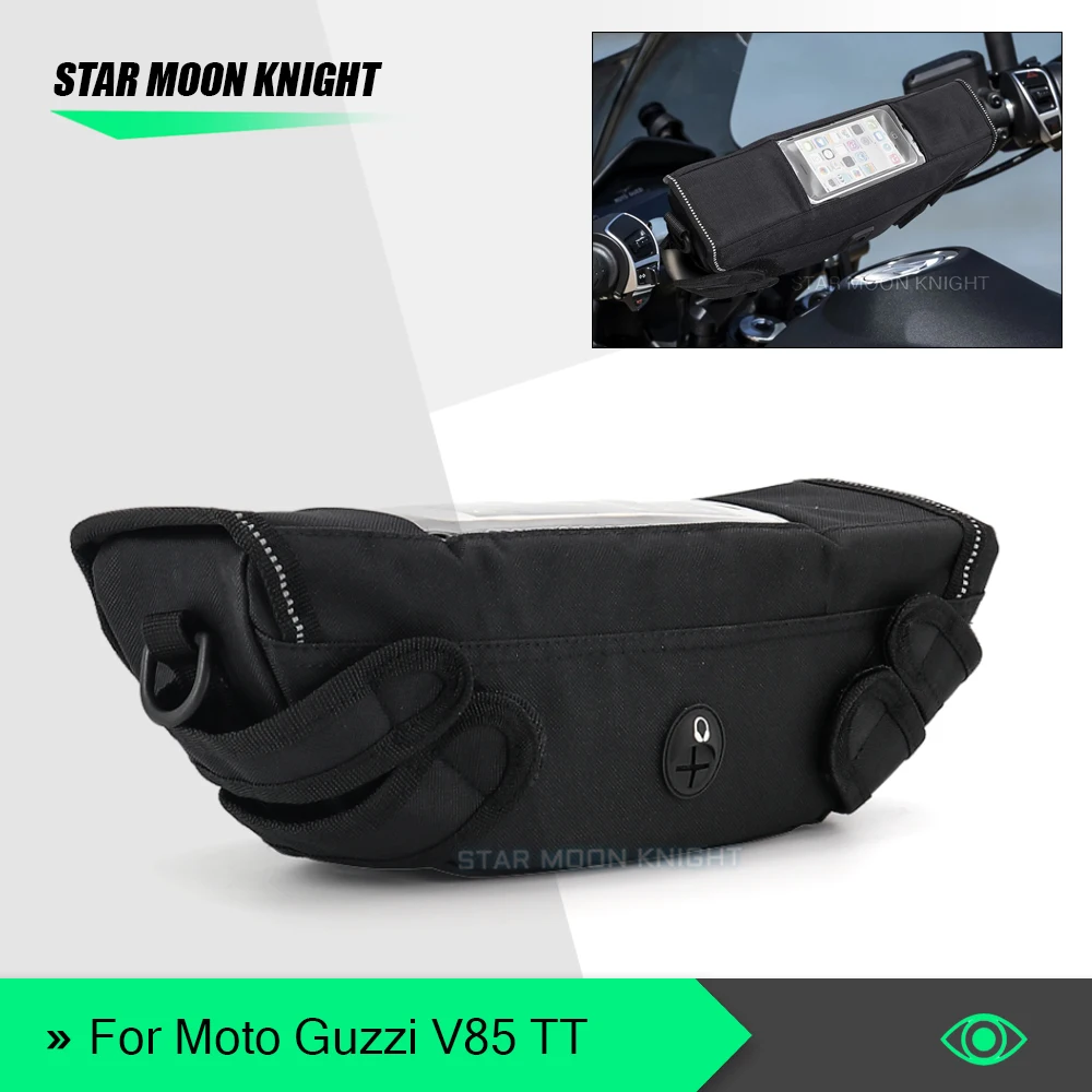 

Motorcycle Accessories Waterproof Bag Storage Handlebar bag Travel Tool bag For Moto Guzzi V85 TT Centenario Travel