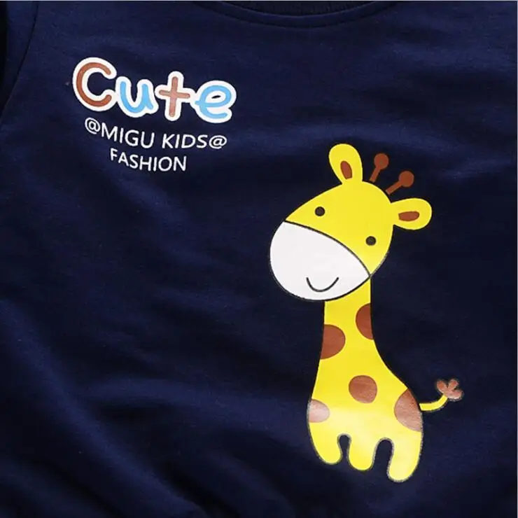 Спортивная одежда для мальчиков со звездами, новинка года, комплект одежды для мальчиков, весенне-осенние хлопковые костюмы для маленьких детей футболка с длинным рукавом+ штаны