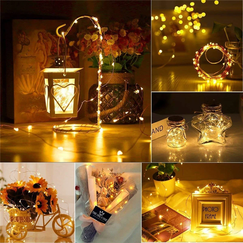 CR2032 светодиодная гирлянда на батарейках 2 м 20 светодиодов|battery led fairy lights|fairy lightsstring