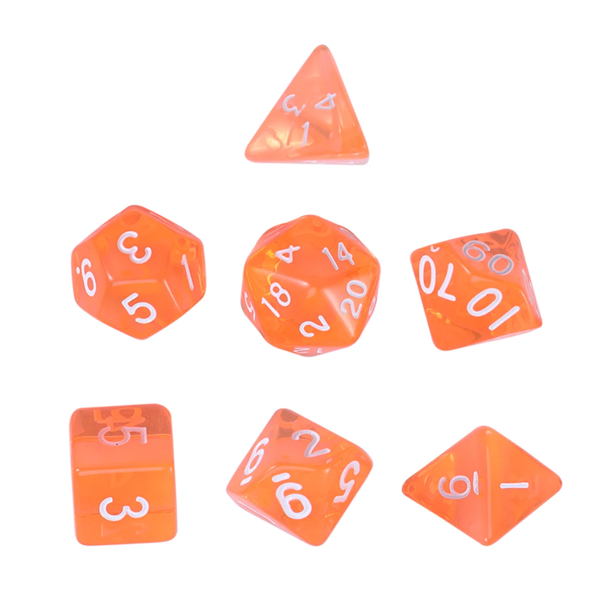 20-сторонние игральные кости D20 многогранные для подземей и драконов настольные
