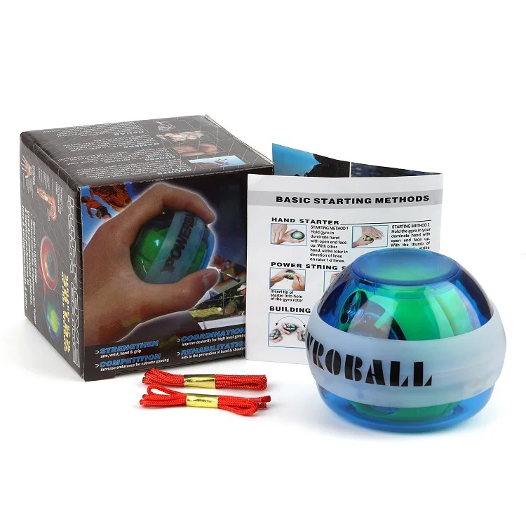 Декомпрессии шар для разминки запястий подсветкой веревка тендер запястий/Супер