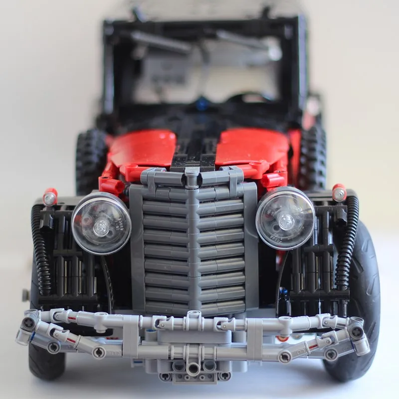 Leinglys строительный блок технологии moc 14807 классический автомобиль Benz 770 мастер