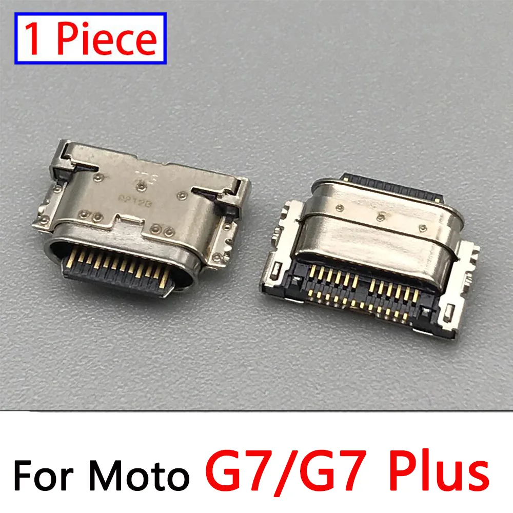 20 шт./лот для Moto G5 Type-C USB-разъем зарядки задний штекер G5S G6 G7 G8 G9 Plus Play Power USB-порт -