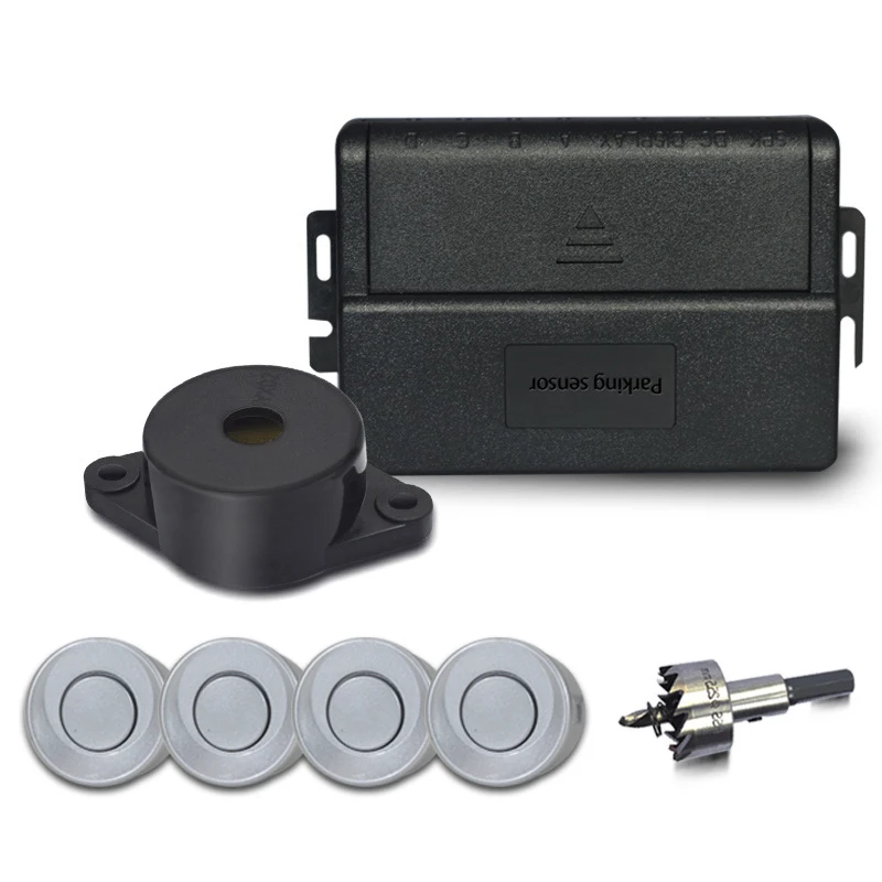 Без дисплея Smartour расположение парковки автомобиля Авто парктроник с 4 датчиком