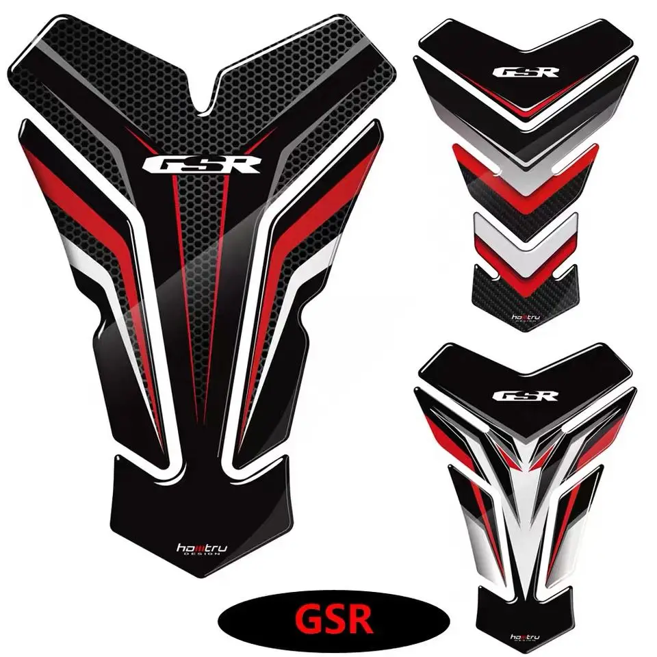 Чехол для SUZUKI GSR250 S F GSR400 GSR600 GSR750 GSR1000 модели 3D смолы защитная накладка на бак