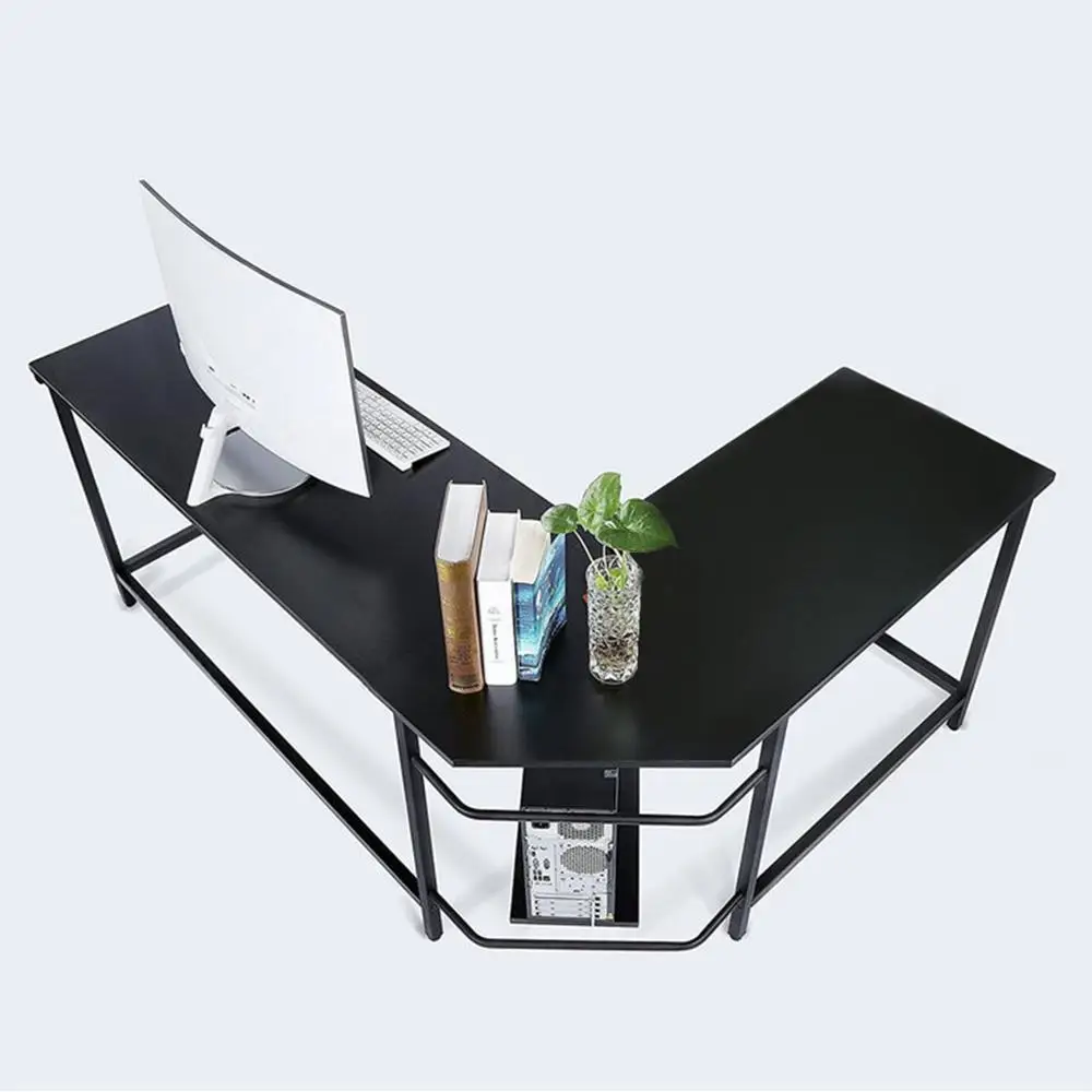 L образный компьютерный стол угловой рабочая станция игровой для дома офиса