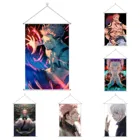 Юютсу Kaisen Gojo Satoru Ryomen Sukuna сплав прокрутка мультфильм комикс свиток подвесной Декор стены