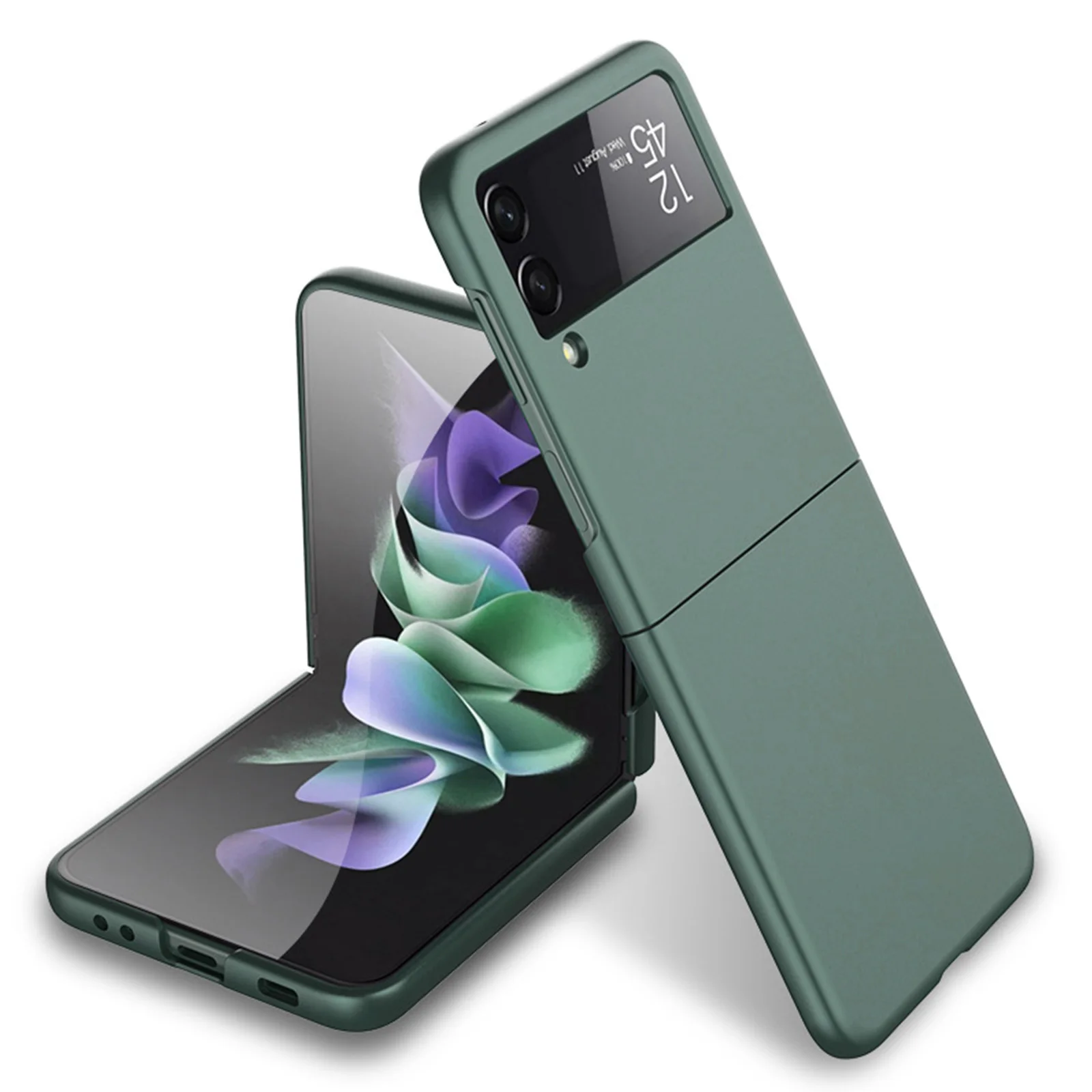 

For Galaxy Z Flip 3 Case Fashion PC Case Ultra-thin Shockproof and Durable Protective Cover (Galaxy Z Flip 3 5G)