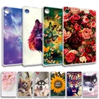 Чехол для планшета Huawei Honor V6, задняя панель, 10,4 дюйма, чехол для планшета, бампер, мультяшный противоударный силиконовый мягкий чехол из ТПУ