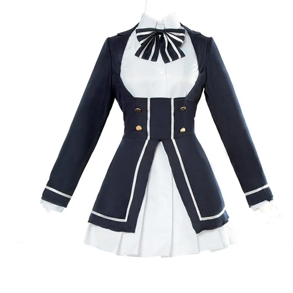 Zombieland Сага Минамото Сакура косплей костюм Школьная форма платье и парики |