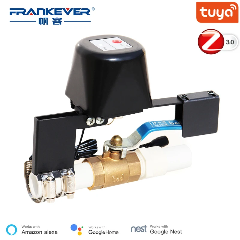 FrankEver Tuya Zigbee 3 0 Smart клапан для газа воды Управление Интеллектуальная