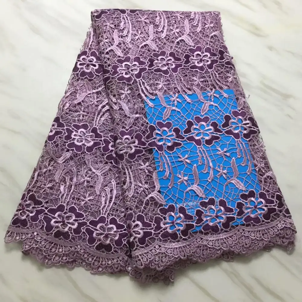 Высококачественные модные нигерийские кружевные ткани высокого качества в