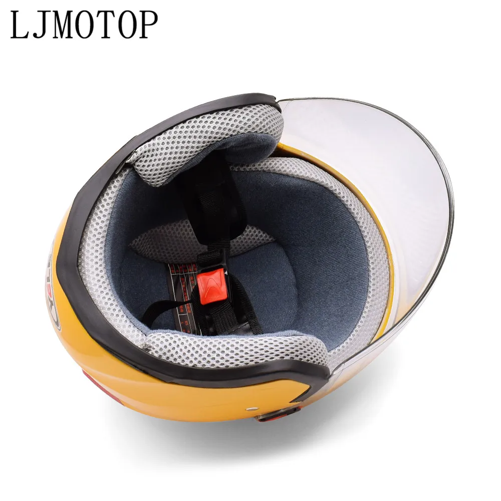 

Motorcycle helmet light weight safety open face helmet scooter bike helmet For Kawasaki Z1000SX H2R KLZ1000 Versys Z400 KX65 KTM