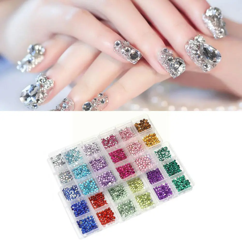

Crystal Nail Art Flat Color Mixed Shape Diamond Net Nail Grid Nail 6 Jewelry Sticker DIY Jewelry Diamond Red Jewelry P3Z4