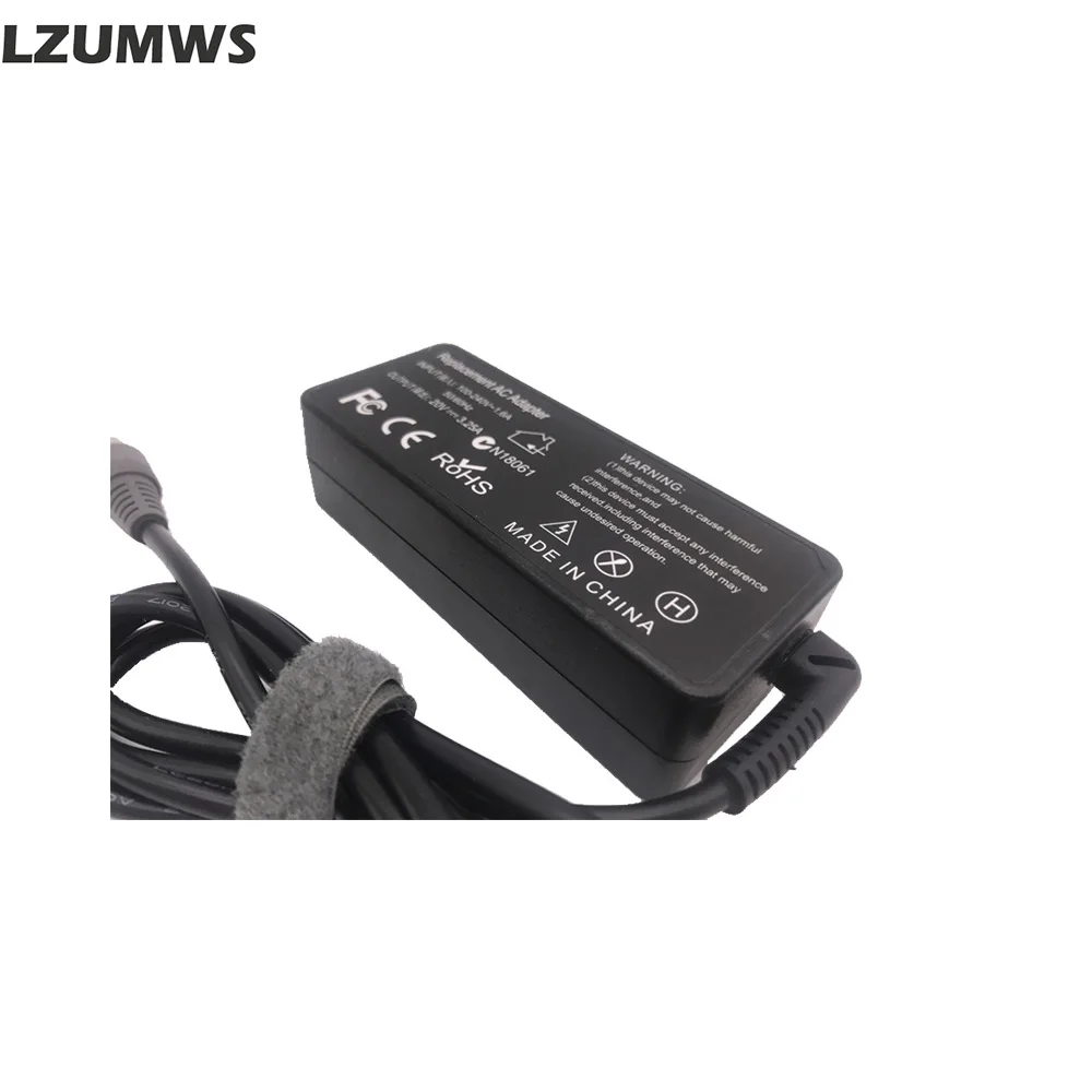 LZUMWS20V 3.25A 65 Вт 7 9*5 5 мм 8 pin AC адаптер для ноутбука Lenovo T60p T400 E330 E430C E420 E445 E520 E545 E425 X201i